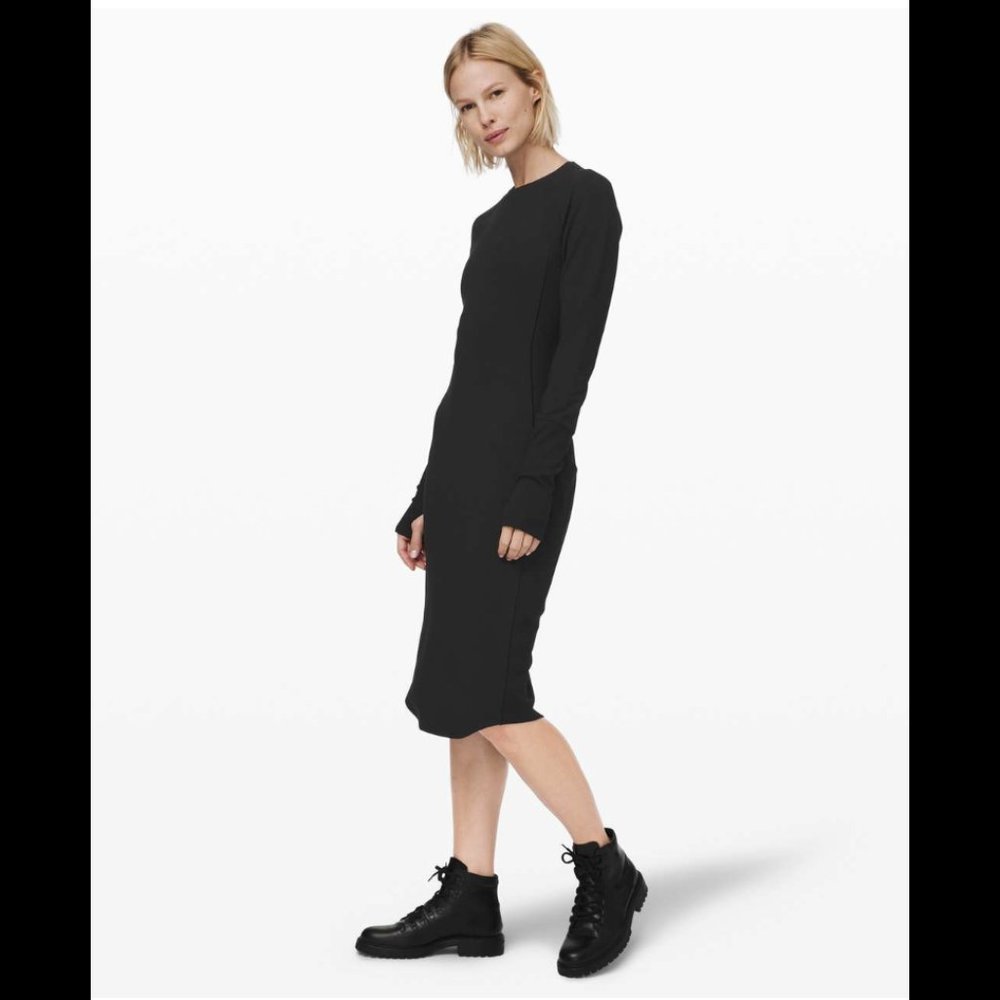 Lululemon Om and On Dress - BEIGE